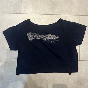 Vintage Wrangler Cropped Tee